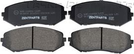 Тормозные колодки Zentparts. Артикул Z07287