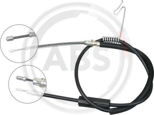 Трос ручника (тросик ручного тормоза) ABS. Артикул K17907