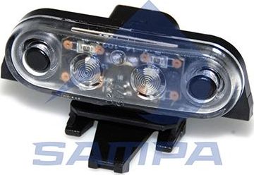 Габаритные огни Sampa для Volvo  FH 2005-2026. Артикул 032.217