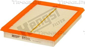 Воздушный фильтр Hengst для Honda Civic VII 2001-2005. Артикул E555L