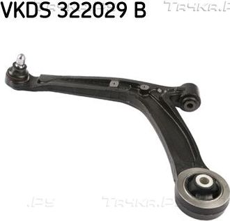 Поперечный рычаг передней подвески SKF левый нижний для Fiat 500 II 2007-2026. Артикул VKDS 322029 B