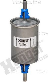 Топливный фильтр Hengst для Fiat Brava 1995-2002. Артикул H110WK