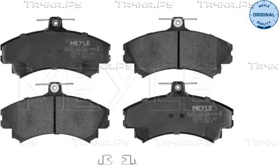 Тормозные колодки Meyle Original. Артикул 025 219 2017