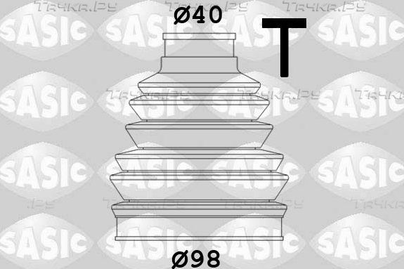 Пыльник ШРУСа наружный Sasic (термопласт) для Peugeot 406 I 1995-2004. Артикул 2933023
