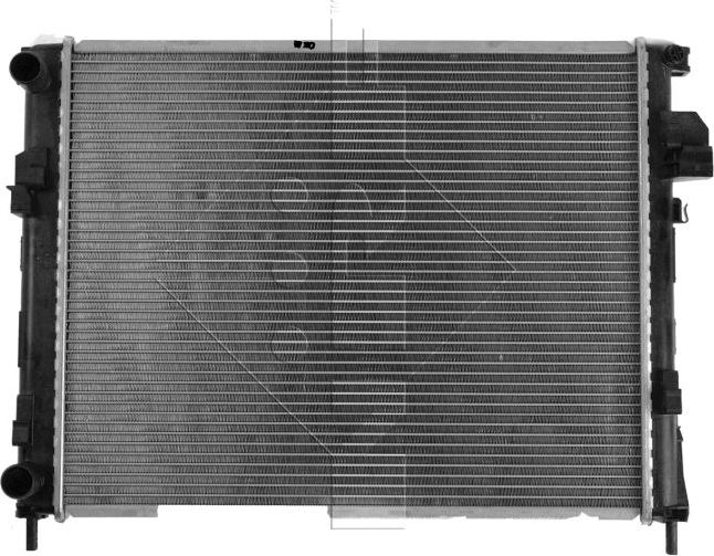 Радиатор охлаждения двигателя NRF (алюминий). Артикул 58332