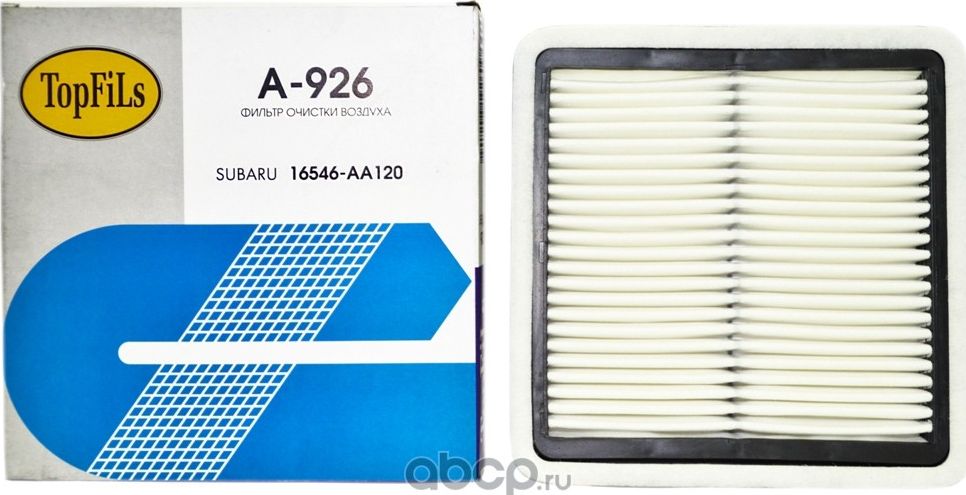 ФИЛЬТР ВОЗДУШНЫЙ A1876 (Topfils). Артикул A926