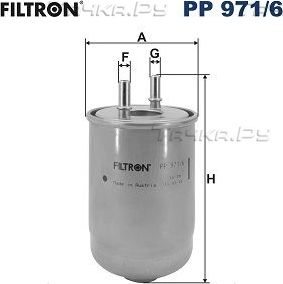 Топливный фильтр Filtron. Артикул PP 971/6
