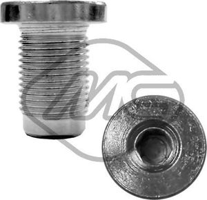 Сливная пробка масляного поддона двигателя Metalcaucho для Alfa Romeo 159 2005-2012. Артикул 04062