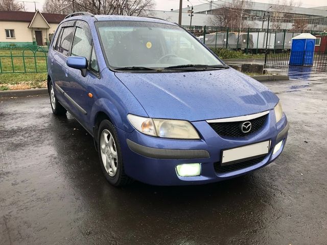 Дефлекторы V-Star для окон Mazda Premacy 1999-2005. Артикул D12288
