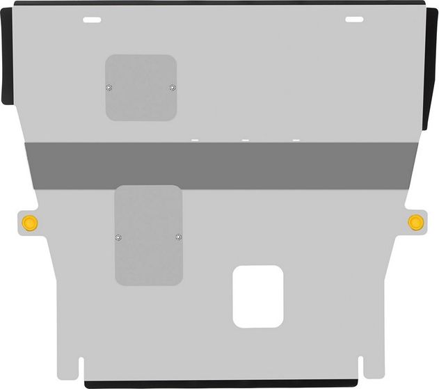 Защита алюминиевая NLZ для картера и КПП Nissan X-Trail T32 праворульный 2015-2026. Артикул NLZ.36.43.030A