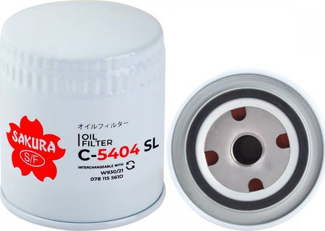 Масляный фильтр Sakura для Volkswagen Passat B5 1996-2005. Артикул C-5404-SL