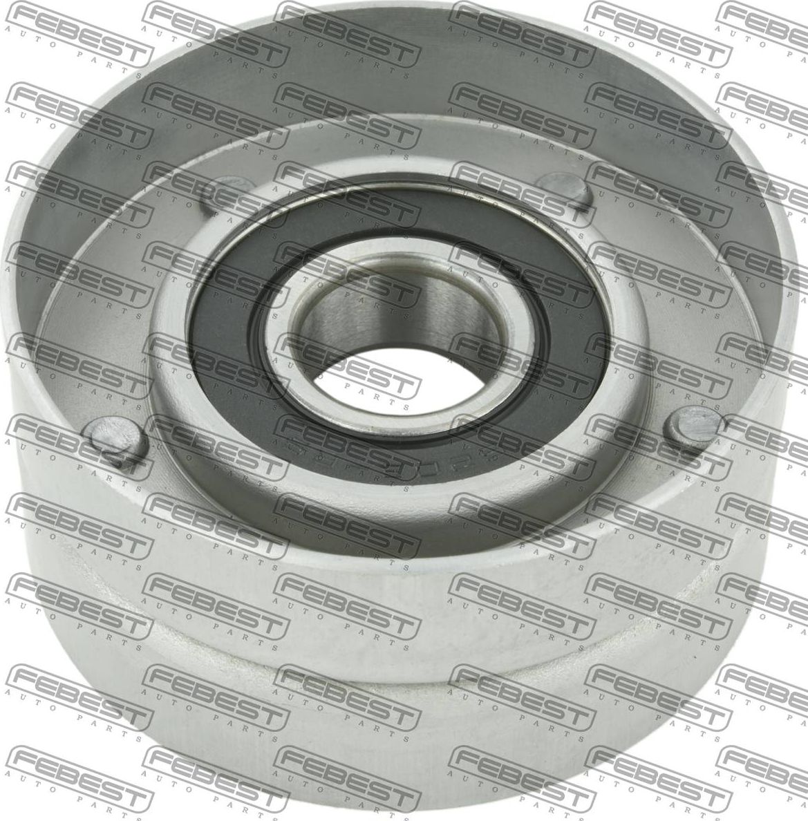 Натяжной ролик (натяжитель) приводного поликлинового ремня Febest (Металл). Артикул 2487-MAS