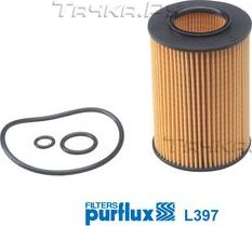 Масляный фильтр Purflux для Honda Civic VIII 2005-2011. Артикул L397