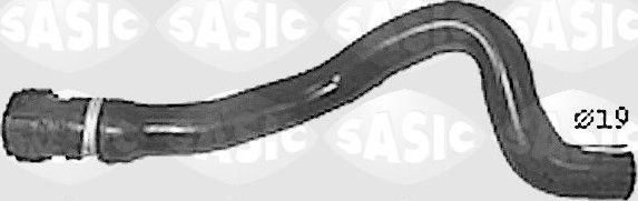 Патрубок радиатора (системы охлаждения) Sasic для Renault Clio II 1998-2013. Артикул SWH4204