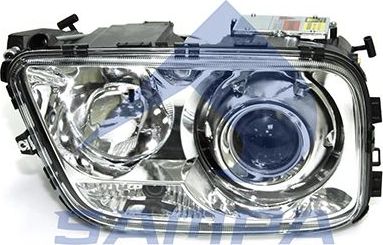 Фара передняя основная Sampa правая для Mercedes-Benz Actros MP3 2008-2012. Артикул 201.116