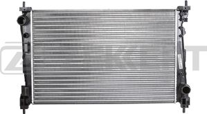 Радиатор охлаждения двигателя Zekkert для Fiat Doblo II 2010-2025. Артикул MK-1196