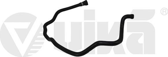 Патрубок радиатора (системы охлаждения) Vika (резина). Артикул 11267901