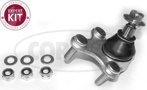 Шаровая опора Corteco передняя левая для Audi A3 II (8P) 2006-2012. Артикул 49398959