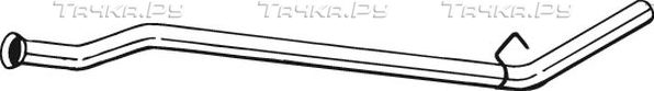 Глушитель (труба соединительная промежуточная) Bosal для Nissan Kubistar X76 2003-2026. Артикул 841-319