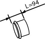 Глушитель Dinex для Volvo  FH12 1993-2002. Артикул 80780