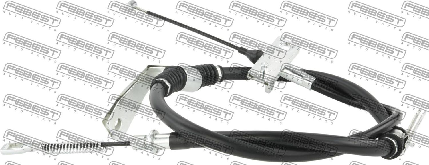 Трос ручника (тросик ручного тормоза) Febest. Артикул 14100-REXDISCRH