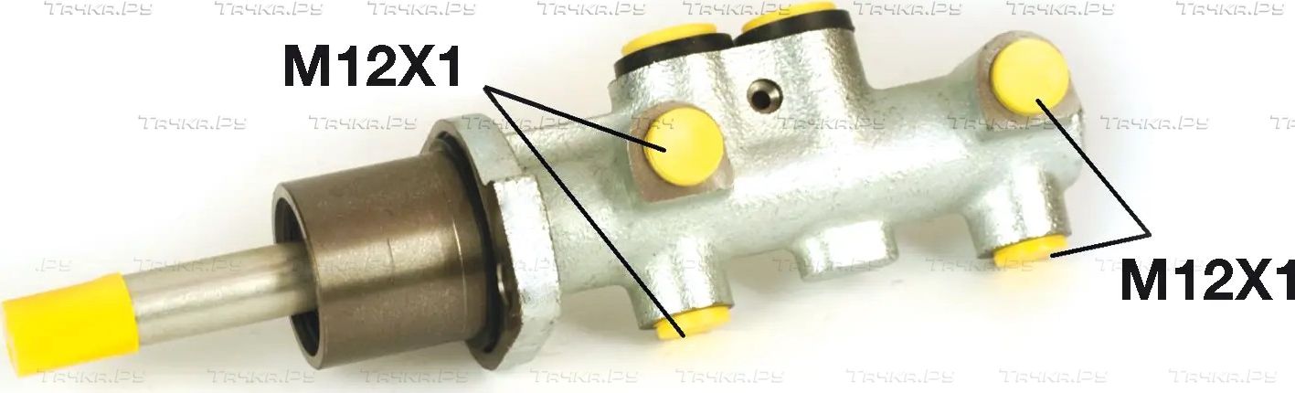 Тормозной цилиндр главный Brembo (Чугун) для SEAT Ibiza III 2002-2009. Артикул M 85 039