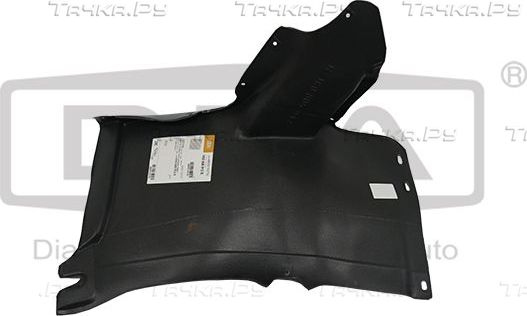 Подкрылок DPA передний правый для Volkswagen Golf VI 2007-2009. Артикул 88050162702