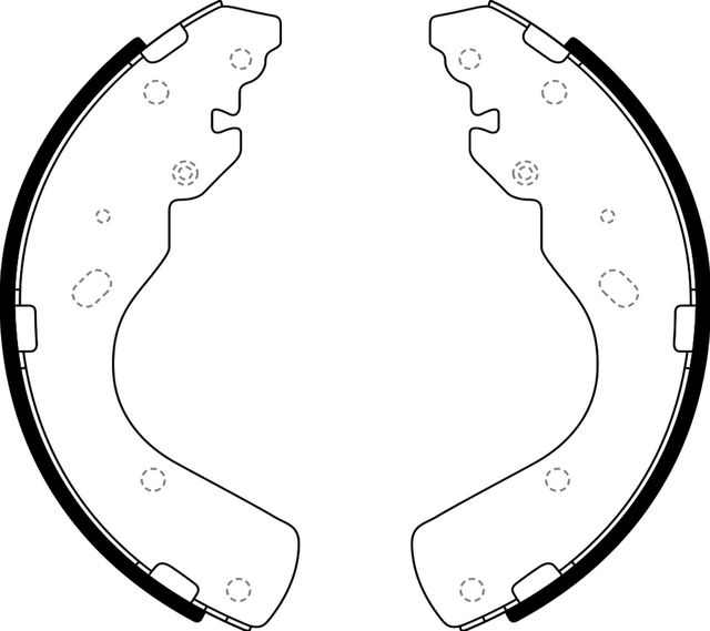 Тормозные колодки NiBK задние для Mazda BT-50 I 2006-2015. Артикул FN3416