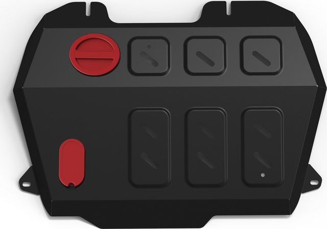 Защита АвтоБроня для картера и КПП Changan UNI-K 2020-2026. Артикул 111.08908.1