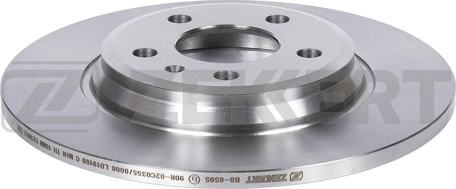 Тормозной диск Zekkert. Артикул BS-6595