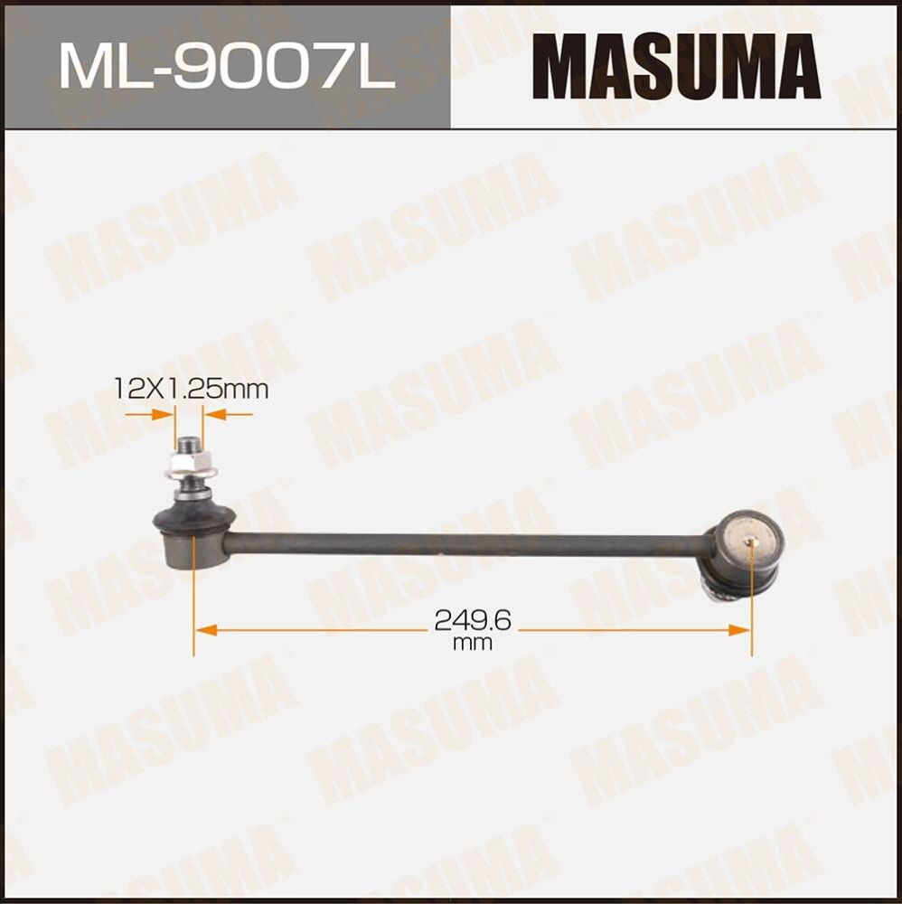 Стойка (тяга) стабилизатора Masuma. Артикул ML-9007L