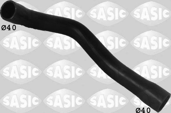 Патрубок радиатора (системы охлаждения) Sasic. Артикул 3406084
