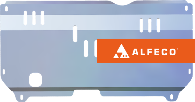 Защита алюминиевая Alfeco для картера и КПП Citroen С3 2009-2016. Артикул ALF.04.09al