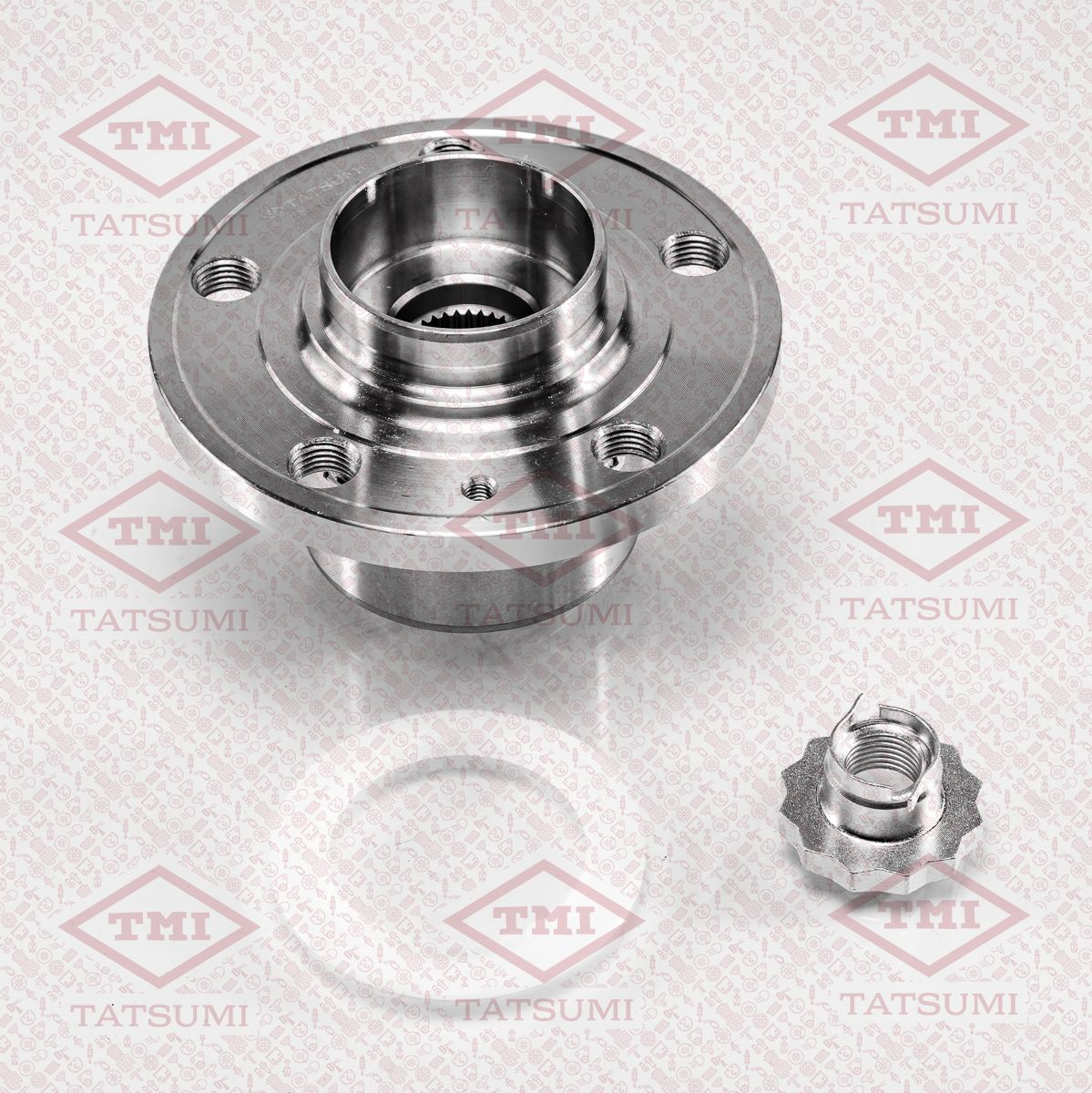 Ступица передняя AUDI A1/A2 2000- VW Polo/Fox 2000-SKODA Fabia/Roomster/Rapid 20 (Tatsumi) Tatsumi. Артикул TDE1028