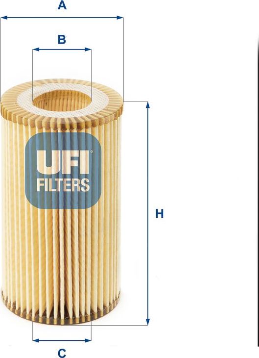 Масляный фильтр UFI. Артикул 25.002.00