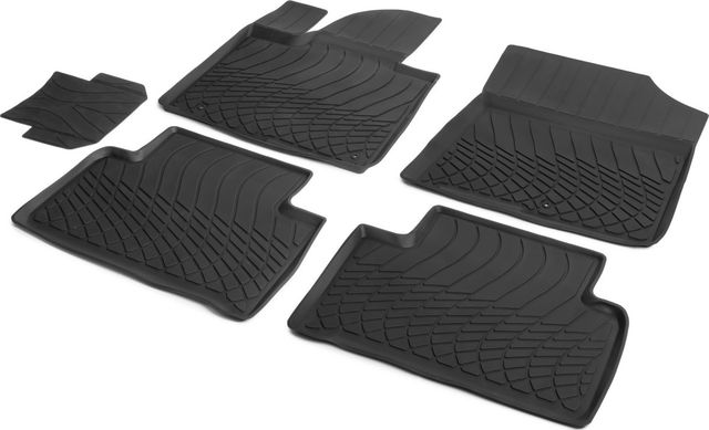 Коврики Rival для салона литьевые Kia Sorento IV (5/7 мест) 2020-2026. Артикул 62804001