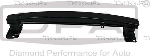 Усилитель бампера DPA передний для Skoda Fabia II 2006-2014. Артикул 88070770002