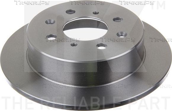 Тормозной диск NK задний для Honda Civic VI 1995-2001. Артикул 202621