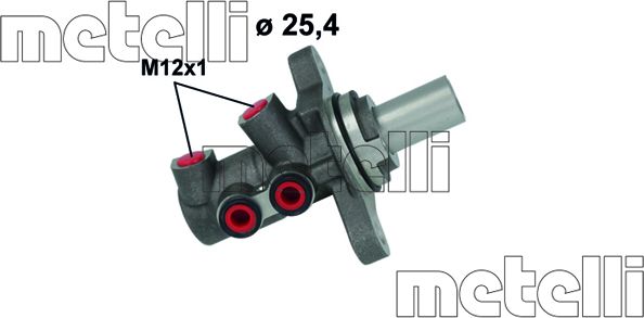 Тормозной цилиндр главный Metelli для BMW 4 F32/F33/F36 2013-2026. Артикул 05-1134