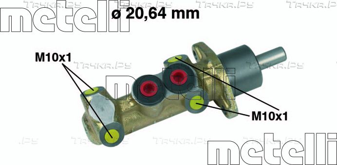 Тормозной цилиндр главный Metelli для Fiat Punto I 1993-2000. Артикул 05-0044