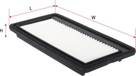 Воздушный фильтр Sakura. Артикул A-2808