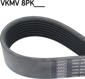 Приводной ремень поликлиновой SKF. Артикул VKMV 8PK1310