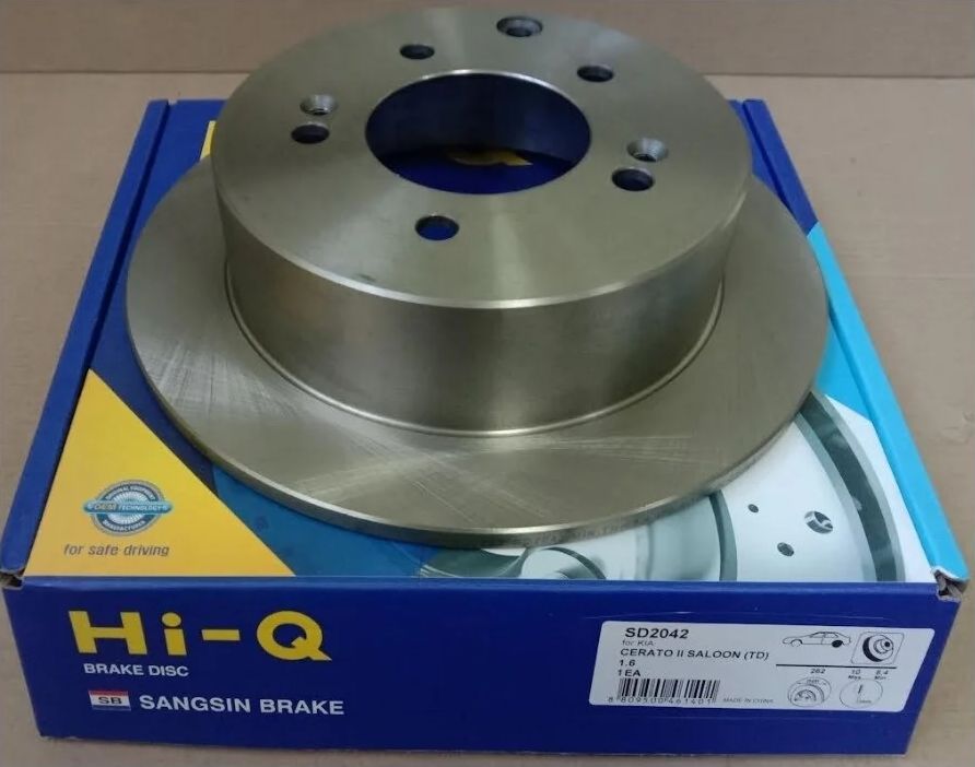 Тормозной диск Sangsin Hi-Q. Артикул SD2042