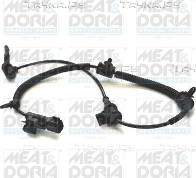 Датчик ABS Meat & Doria передний правый/левый для Chevrolet Malibu VIII 2012-2016. Артикул 90388