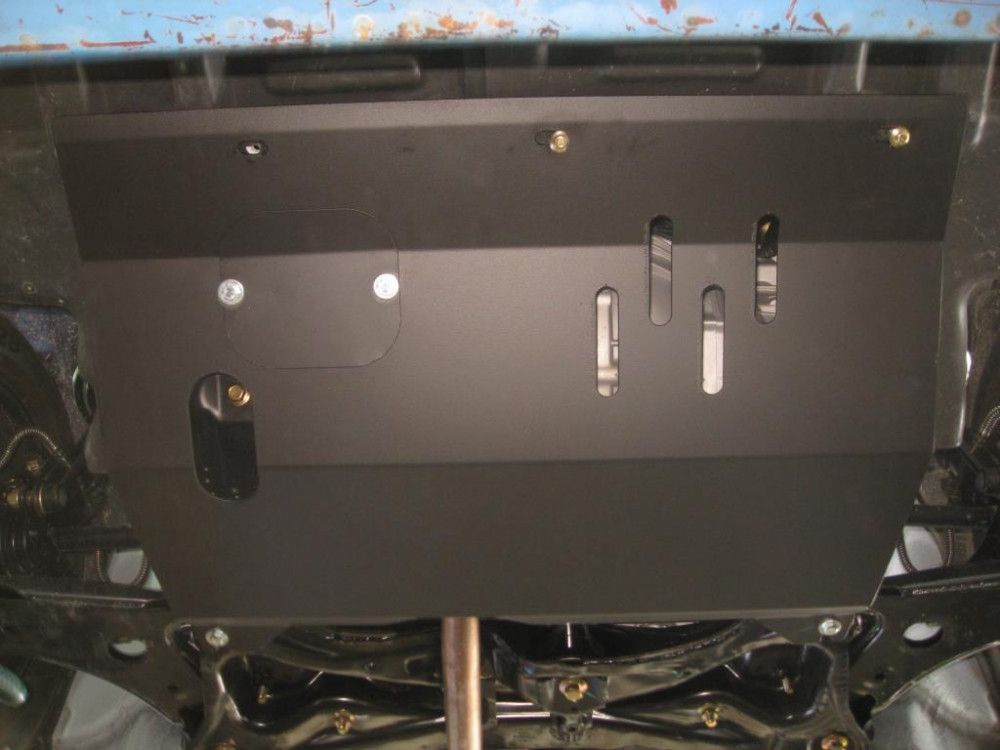 Защита алюминиевая Alfeco для картера и КПП Lifan X50 2015-2026. Артикул ALF.35.08 AL4