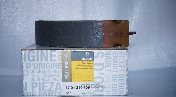 Тормозные колодки Renault задние для Renault Logan II 2007-2026. Артикул 7701210109