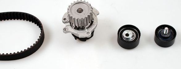 Помпа (водяной насос) с комплектом ремня ГРМ Hepu для Lada Vesta I 2015-2026. Артикул PK06252