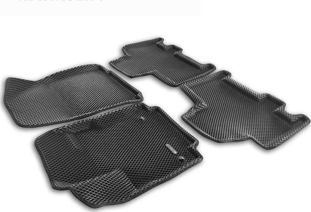 Коврики Euromat 3D EVA для салона Geely Okavango 2024-2026. Артикул EM3DEVA-001415