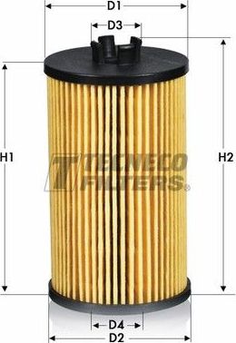 Масляный фильтр  Tecneco Filters. Артикул OL0612/1E