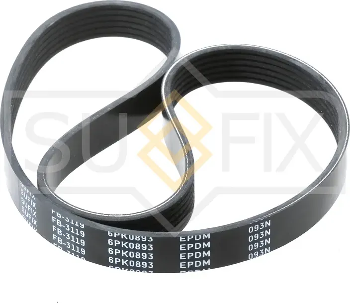 Ремень поликлиновый 6PK0893 (Sufix). Артикул FB3119